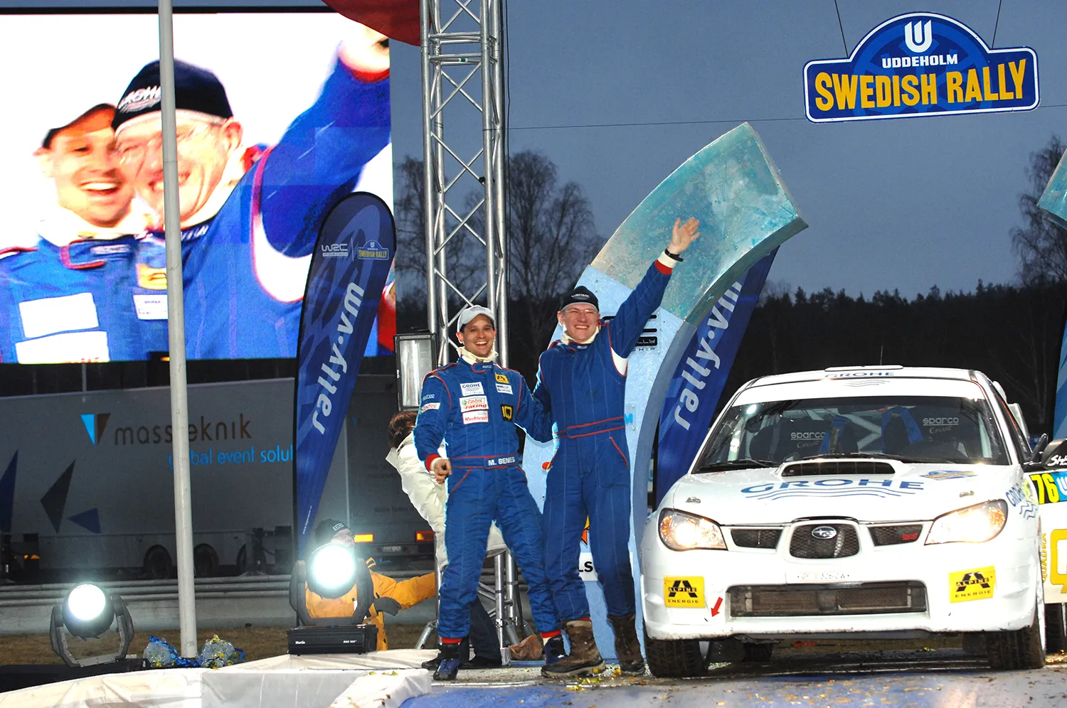 Swedish Rallye in Uddeholm